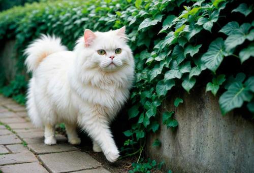 White Persian Cat